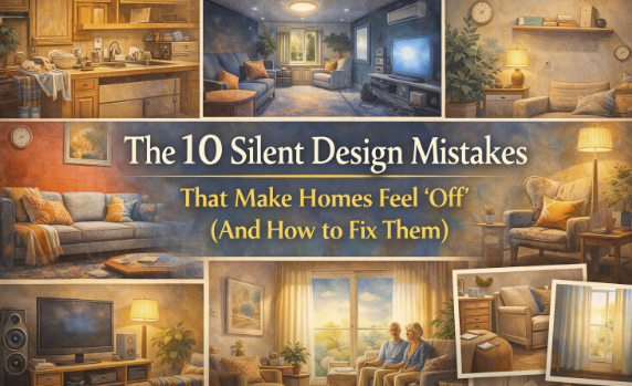 The 10 Silent Design Mistakes That Make Homes Feel "Off" (And How to Fix Them)