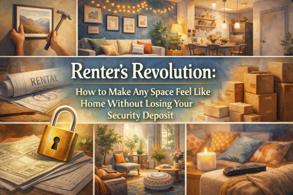 Renter's Revolution: How to Make Any Space Feel Like Home Without Losing Your Security Deposit