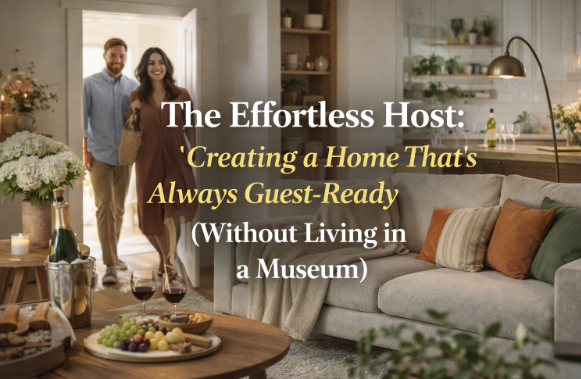 The Effortless Host: Creating a Home That's Always Guest-Ready (Without Living in a Museum)