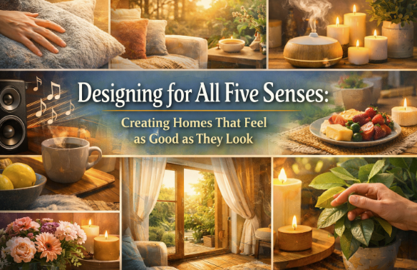 Designing for All Five Senses: Creating Homes That Feel as Good as They Look