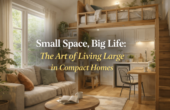 Small Space, Big Life: The Art of Living Large in Compact Homes